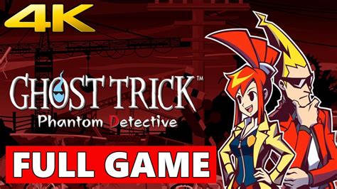 Ghost Trick: Phantom Detective Full Walkthrough Gameplay .